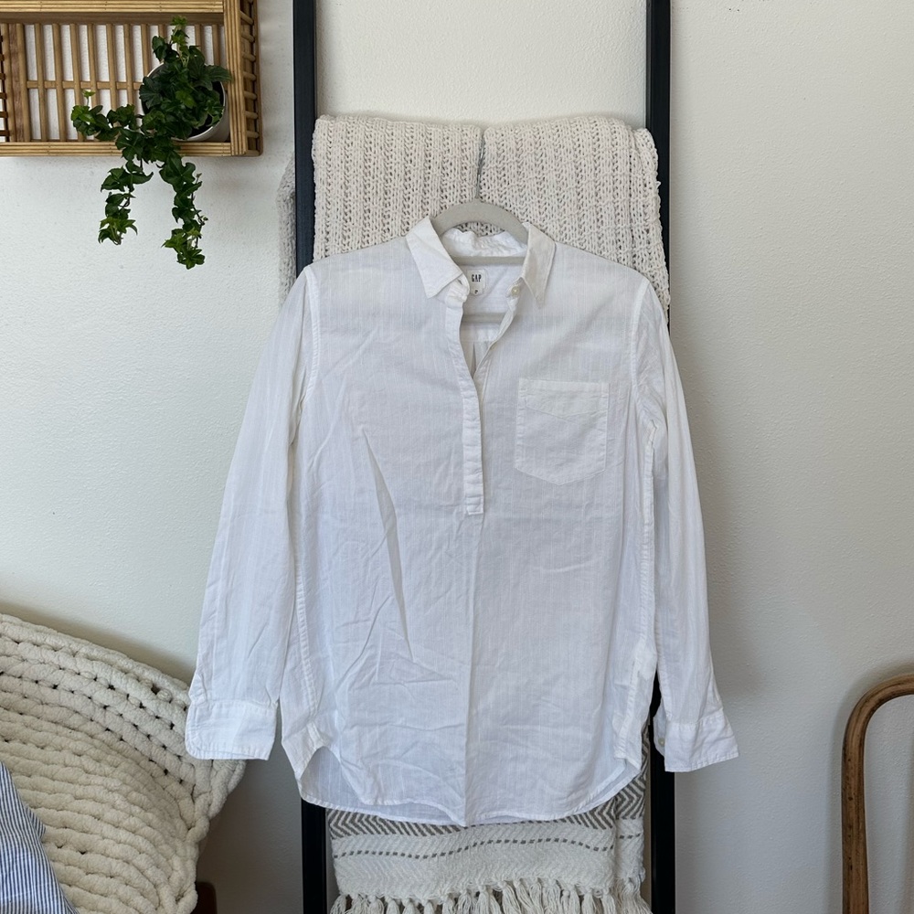 The Gap Linen Blouse